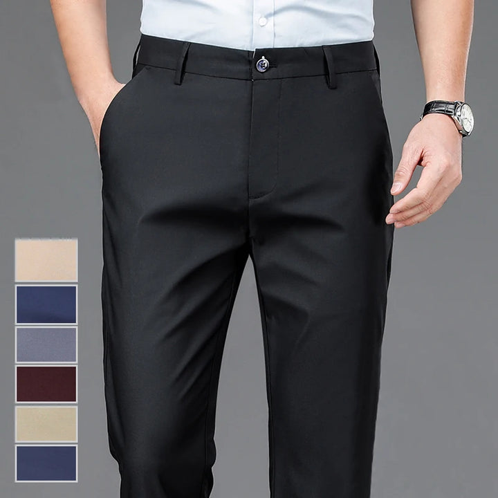 Pantaloni eleganti elasticizzati slim fit